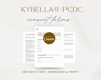 Editable Kybella® (Deoxycholic Acid) Treatment Consent Form