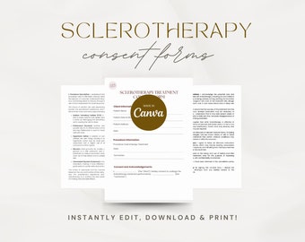 Edytowalny formularz zgody na leczenie skleroterapią