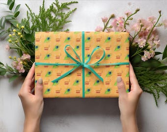 Set of 8 sheets - 19&#39;&#39;x29&quot; - Elegant Diwali Gift Wrappers - Traditional Indian functions - Assorted Designs and colors