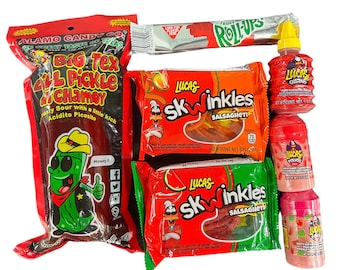 Kit de cornichons Candy Chamoy Alamo