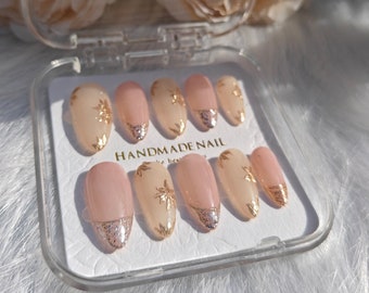 Reusable Simple Plain Nails | Premium Press-on Nail Gel | Fake Nails | Cute and Fun Colored Gel Manicurist Artificial Nails