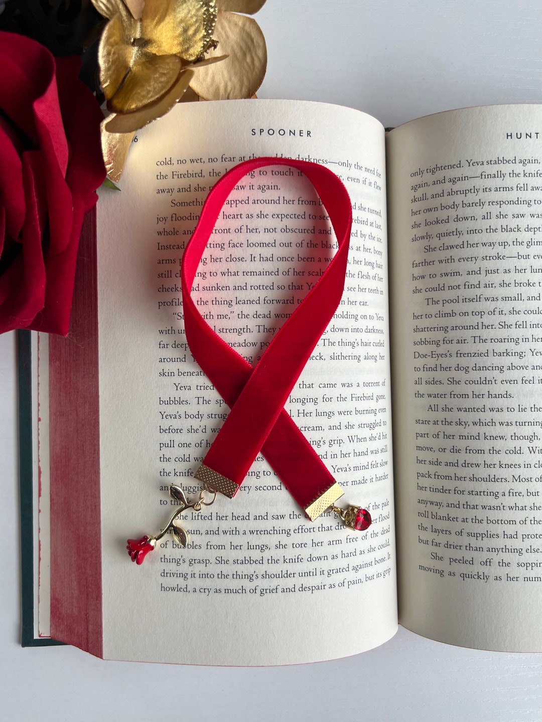 Beast Ribbon Beauty and the Beast Ribbon Bookmark - Etsy
