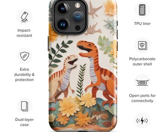 Tough Case for iPhone® Dinosaurs