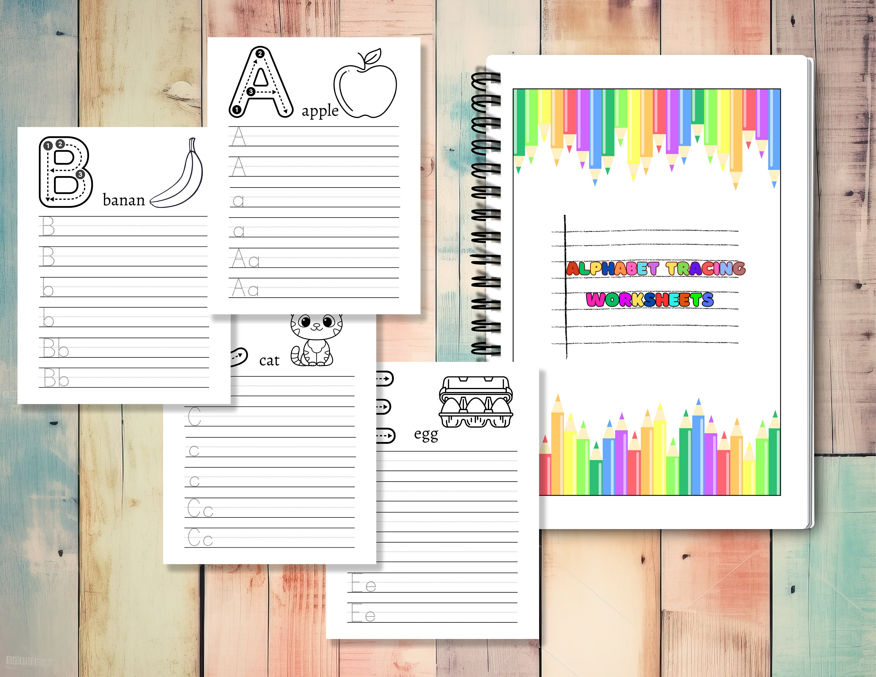 Alphabet Worksheets Download Alphabet Coloring Book Worksheets ...