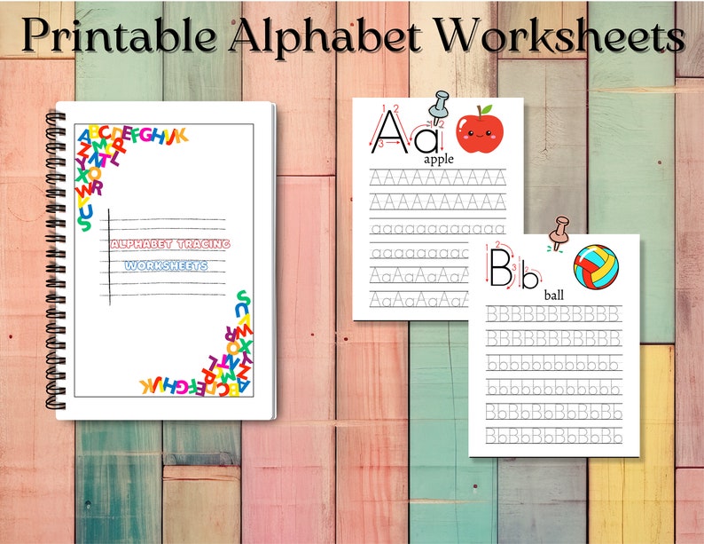 26 Printable Trace the Alphabet Worksheets Alphabet Worksheets Download ...
