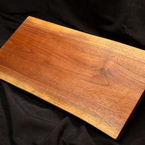Live Edge Walnut Charcuterie Board & Cutting Board
