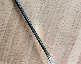 Hand forged shoehorn, 1/2 inch rebar, Will not bend or break