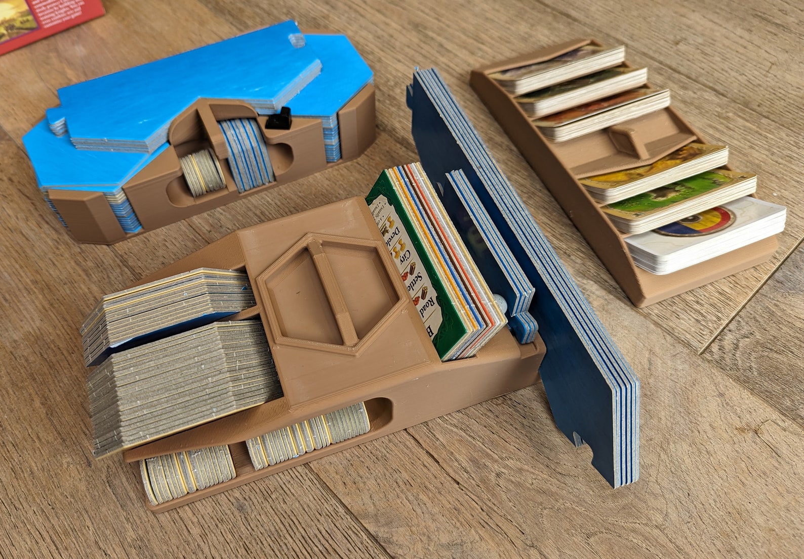 Catan Box Organiser . Fits Seafarers and 5-6 Extensions. Made for ...