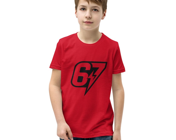 Youth '67' Graphic T-Shirt | Trendy Slang Tee, Multiple Colors