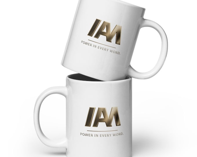 I AM Affirmation Mug – Motivational Law of Attraction Coffee Cup