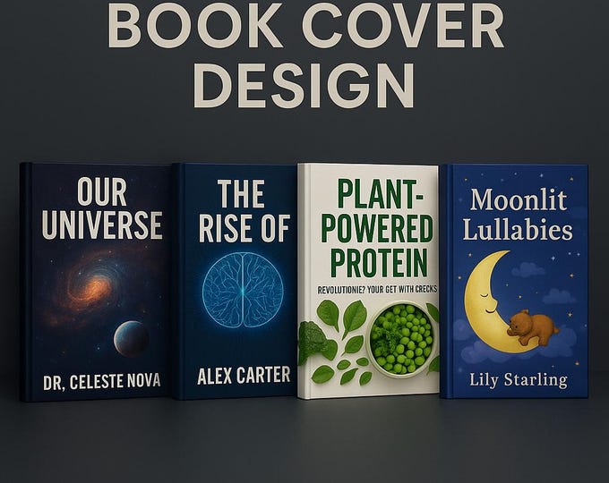 Custom eBook Cover Design – Professional Graphic Designer | 24‑Hour Digital Delivery