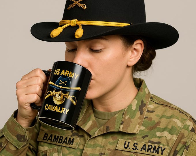 Cavalry Scout Coffee Mug: 19D Army Veteran Gift