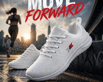 ZE Women’s White Athletic Shoes Lightweight Sneakers