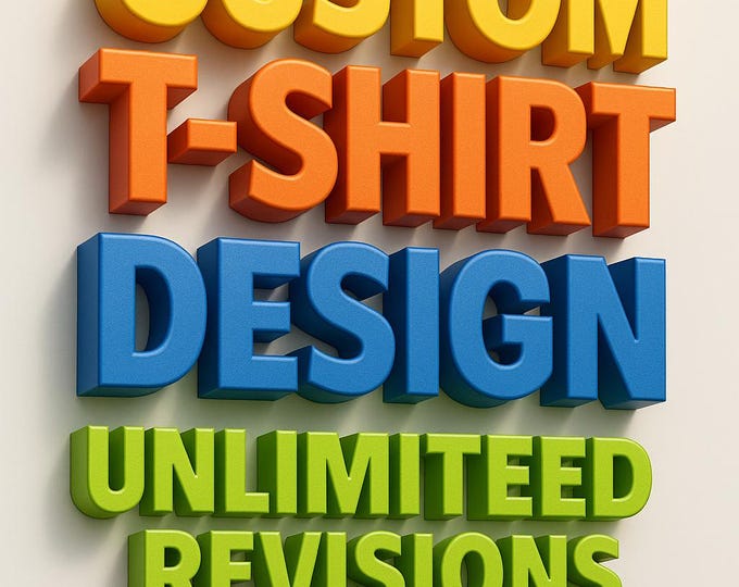 Custom T‑Shirt Design | Graduation Custom T Shirt  | Birthday| Digital Download • 3 Print‑Ready Concepts • Unlimited Revisions • PNG JPG PDF