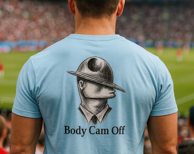 Cassius Thundercock “Body Cam Off” Unisex T-Shirt – Viral Meme Highway Patrol Parody Tee (XS–2XL, Multiple Colors)