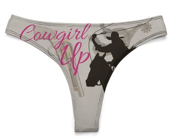 Cowgirl Up Panties Panties Thong