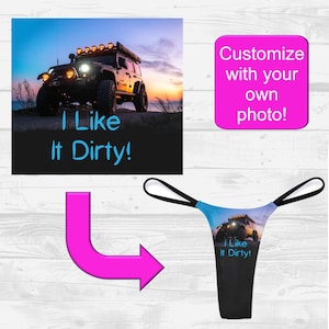 Put your photo on a Thong