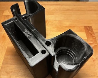 VW Vanagon Center Console (Automatic) - New - Side Shifters and Center Connector - PETG