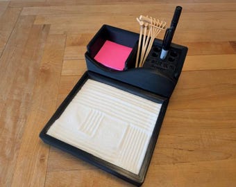 Zen Pen Tray - Zen Garden meets Pen Holder - PETG