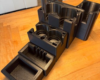 VW Vanagon Center Console (Automatic) - Complete Set - PETG Print -v2.0