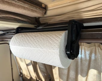 VW Vanagon Westfalia Paper Towel Holder - Wider Shelf Lip Width