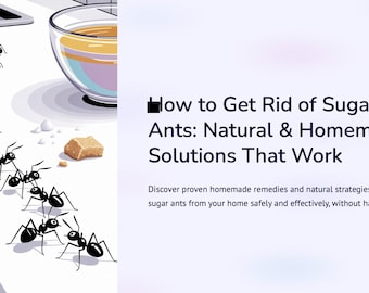 How To Get Rid of Sugar Ants