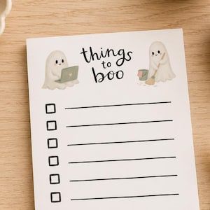 Fall Notepad, Autumn To Do List, Cozy Office Supplies, Fall Stationery, Autumn Desk Office Decor, Fall Gift Ideas,Autumn Desk Accessories