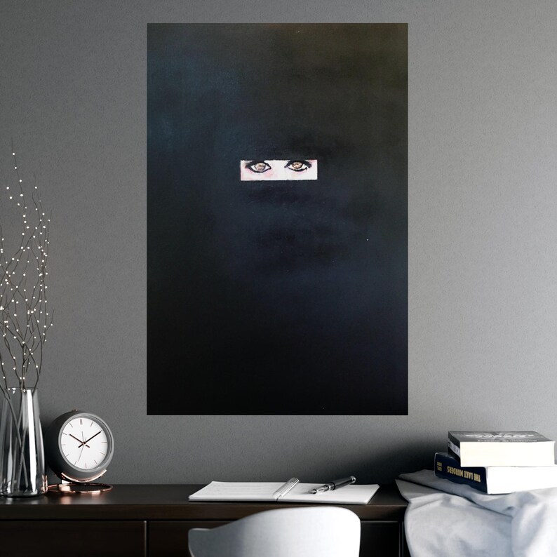 Canvas Wall Art, Matte Horizontal Painting Wall Art, My Light Will
