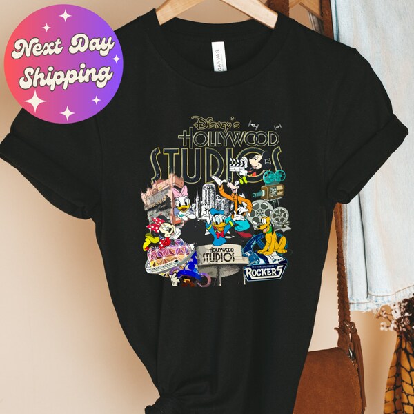 Disney Studios Shirt, Disneyland Shirt, Disney Trip 2024 Shirt, Disneyworld Shirt, Hollywood Studios Shirt, Disney Movies Shirt