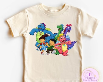 Dragon Tales Shirt,90s Kids Cartoon Tee, Retro Kids TV Show,Toddler Christmas Outfit,Dragon Tales Nostalgia