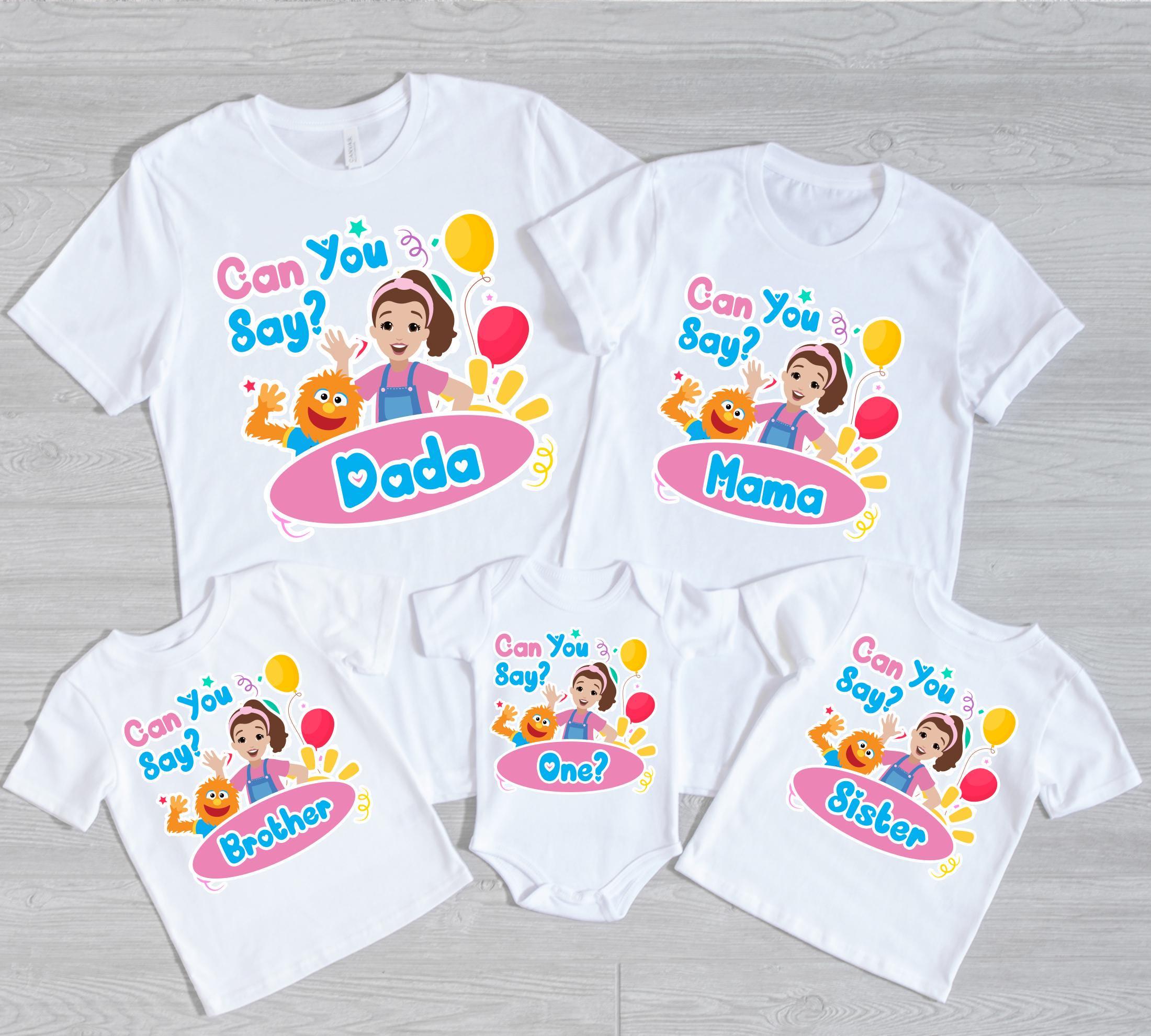Custom Ms Rachel Birthday Girl Shirt,Personalized Ms Rachel First Birthday Girls,Rachel And Herbie Theme Tee,Family Matching Party Shirt