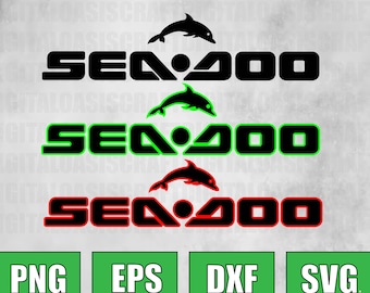 Paquete de vectores Sea-Doo / Descarga instantánea / SVG / PNG / DXF