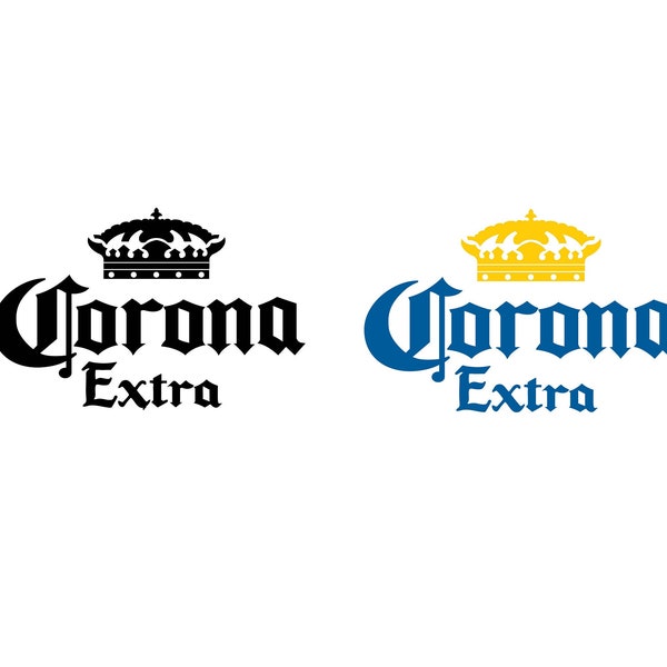 Corona Extra Logo / digital download / svg / eps / dxf / instant download / gift for beer fan