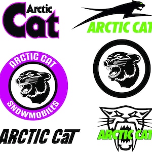 Arctic Cat Vector / Instant Download / Print Cut Template / png / svg / eps / dxf / jpg