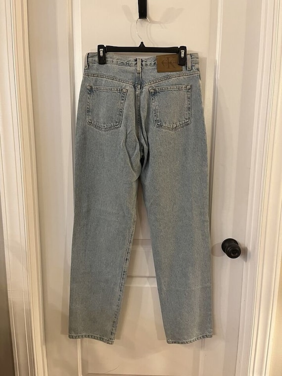 Vintage Calvin Klein Mom Jeans High Waist Sz 8 En… - image 5