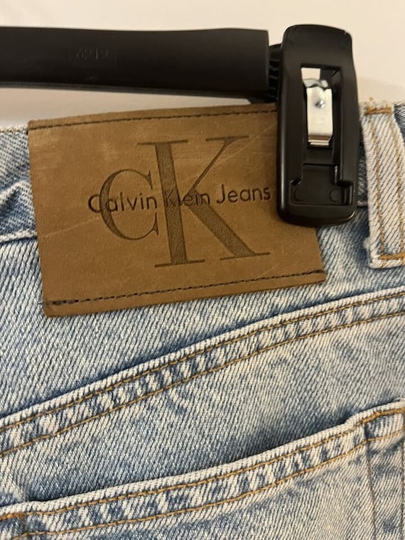 Vintage Calvin Klein Mom Jeans High Waist Sz 8 En… - image 10