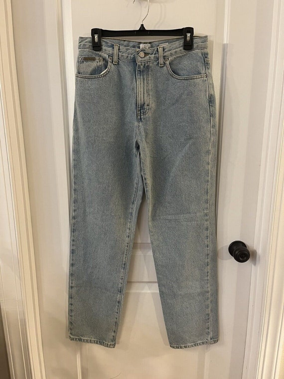 Vintage Calvin Klein Mom Jeans High Waist Sz 8 En… - image 7