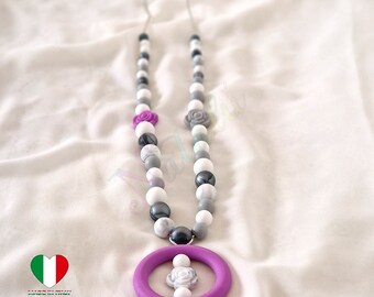 Natalù Grey/Purple Sensory Necklace