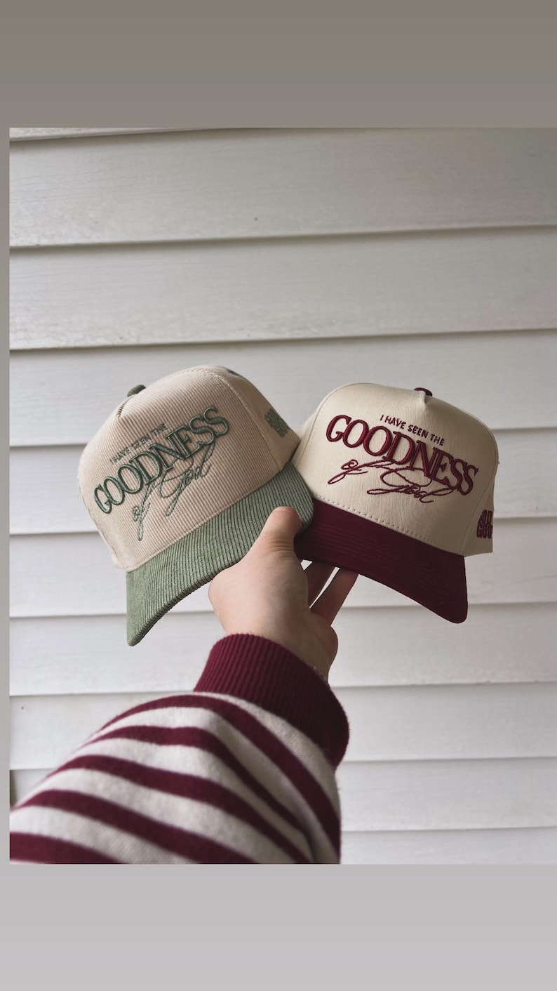 Embroidered Christian Trucker Hat: Faith-Based Snapback afbeelding 2