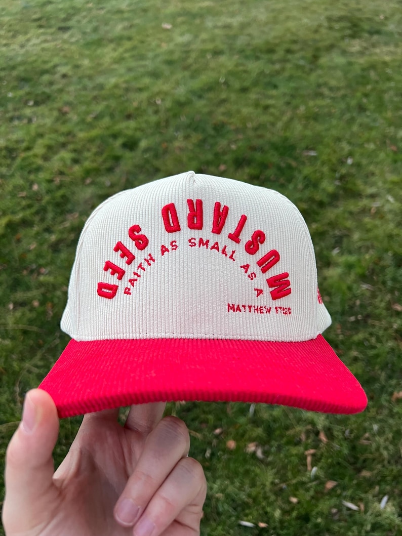 Embroidered Christian Trucker Hat: Faith-Based Snapback afbeelding 3