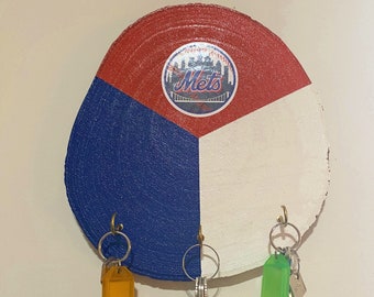 New York Mets Baseball Kustom Key Holder