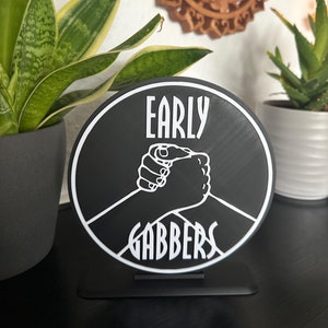 3D-geprinte hardcore gabber standee