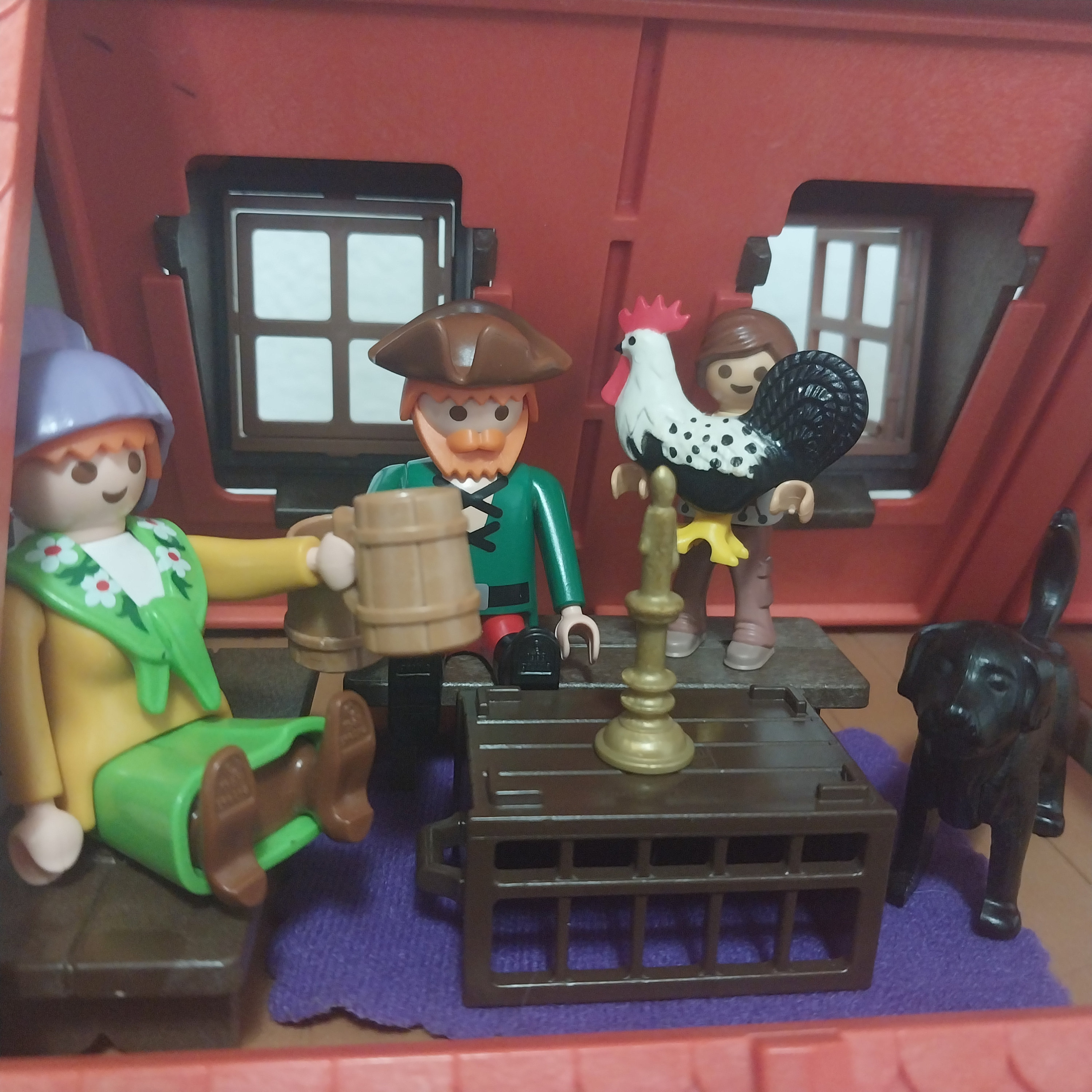 Playmobil 7145 「中世の納屋の家」未開封　外箱はない直輸入品です！ ナイトテーブル サイドテーブル ベッドサイドテーブル ミニサイド