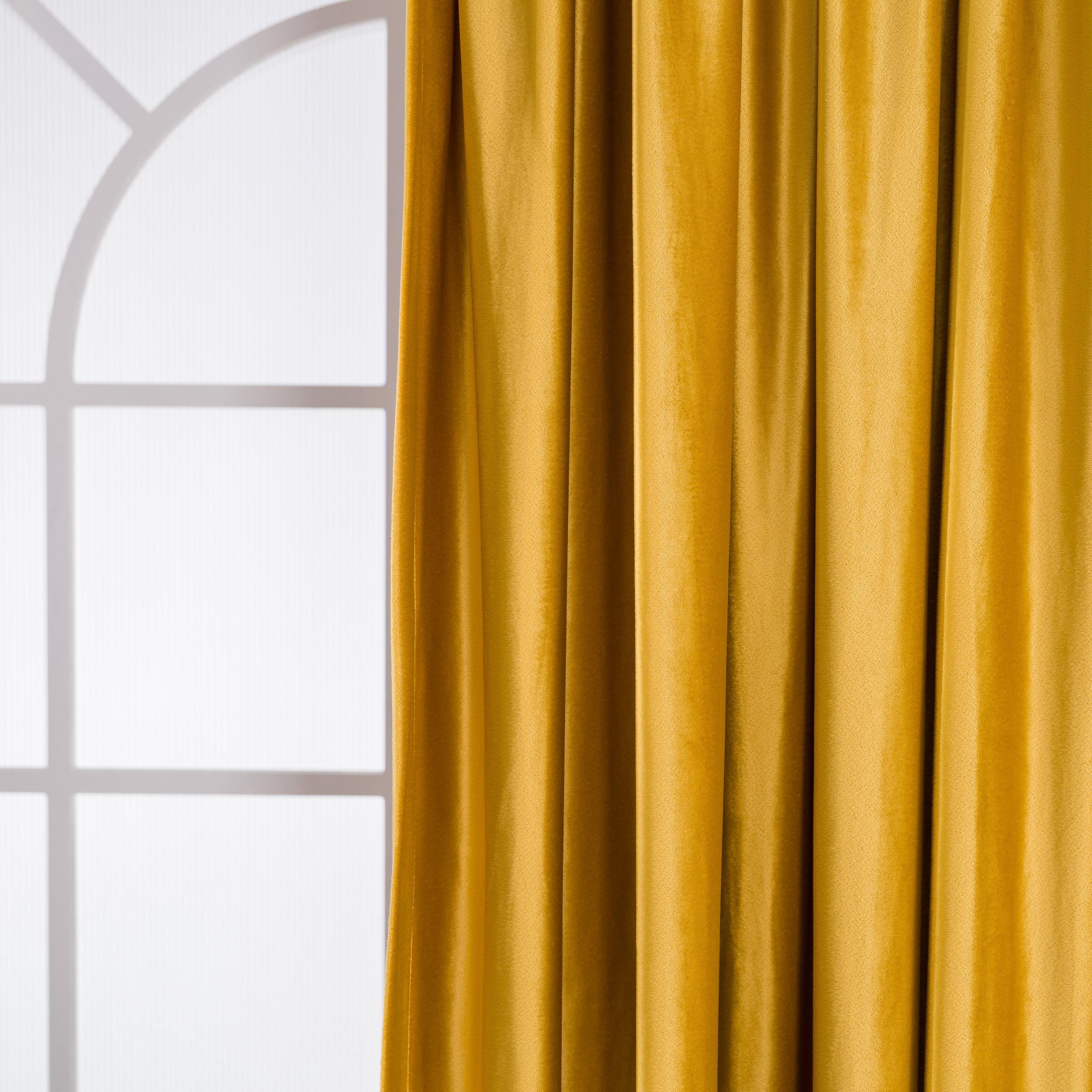 Custom Velvet Curtains for Living Room and Bedroom. Soft Velvet Fabric ...