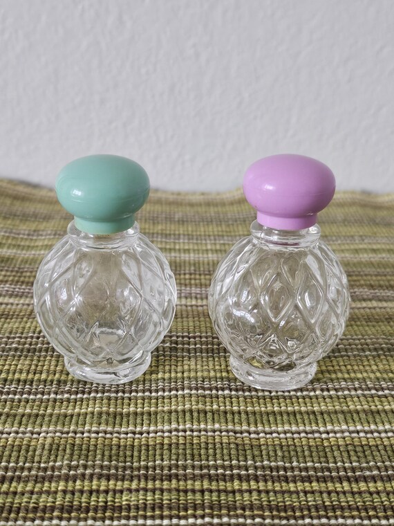Vintage Avon Glass Perfume Bottles, Cologne Bottles