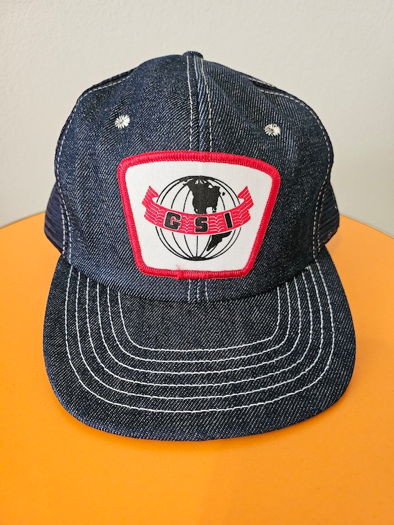 Vintage GSI Snap-back Mesh Trucker Hat