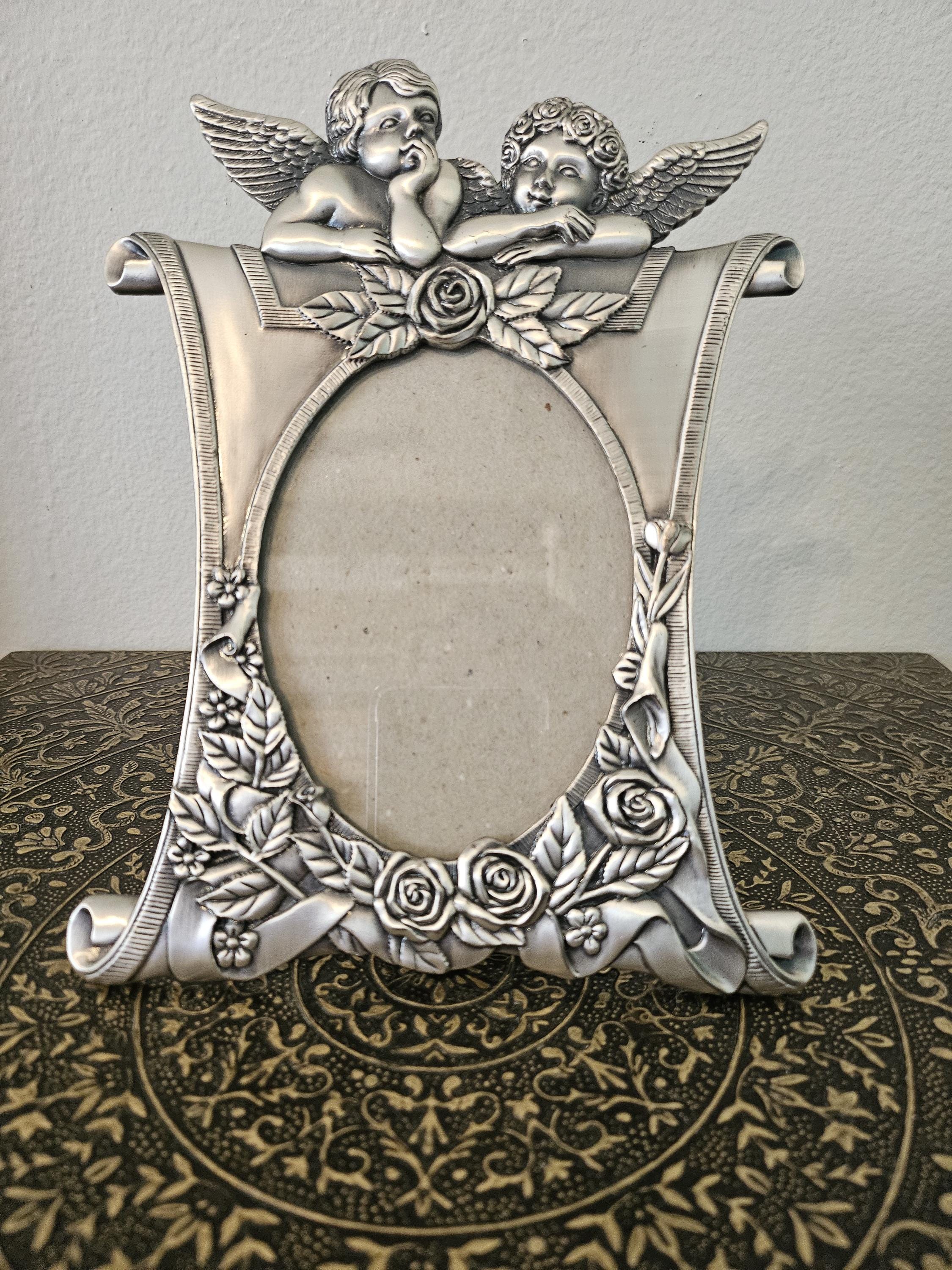 Metal Angel Picture Frame - Etsy