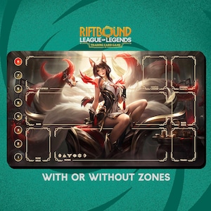 Ahri Playmat - Etsy Canada