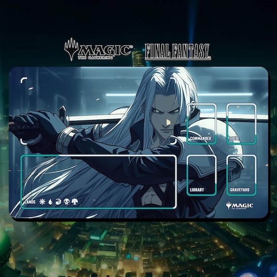 Playmat MTG Final Fantasy - Sephiroth Fighting Stance - 24