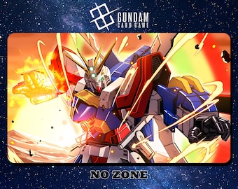BURNING GUNDAM バトルスタンス - プレイマット ガンダムカードゲーム